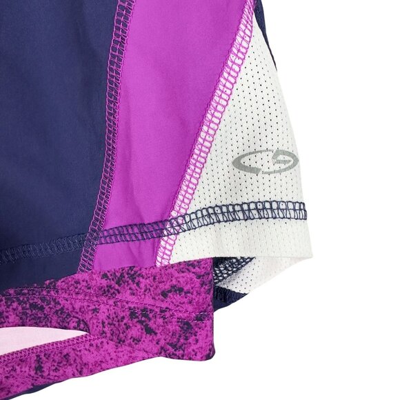 Champion Duo Dry Shorts Womens XL Purple & Pink Athletic Drawstring Waist - Picture 3 of 7